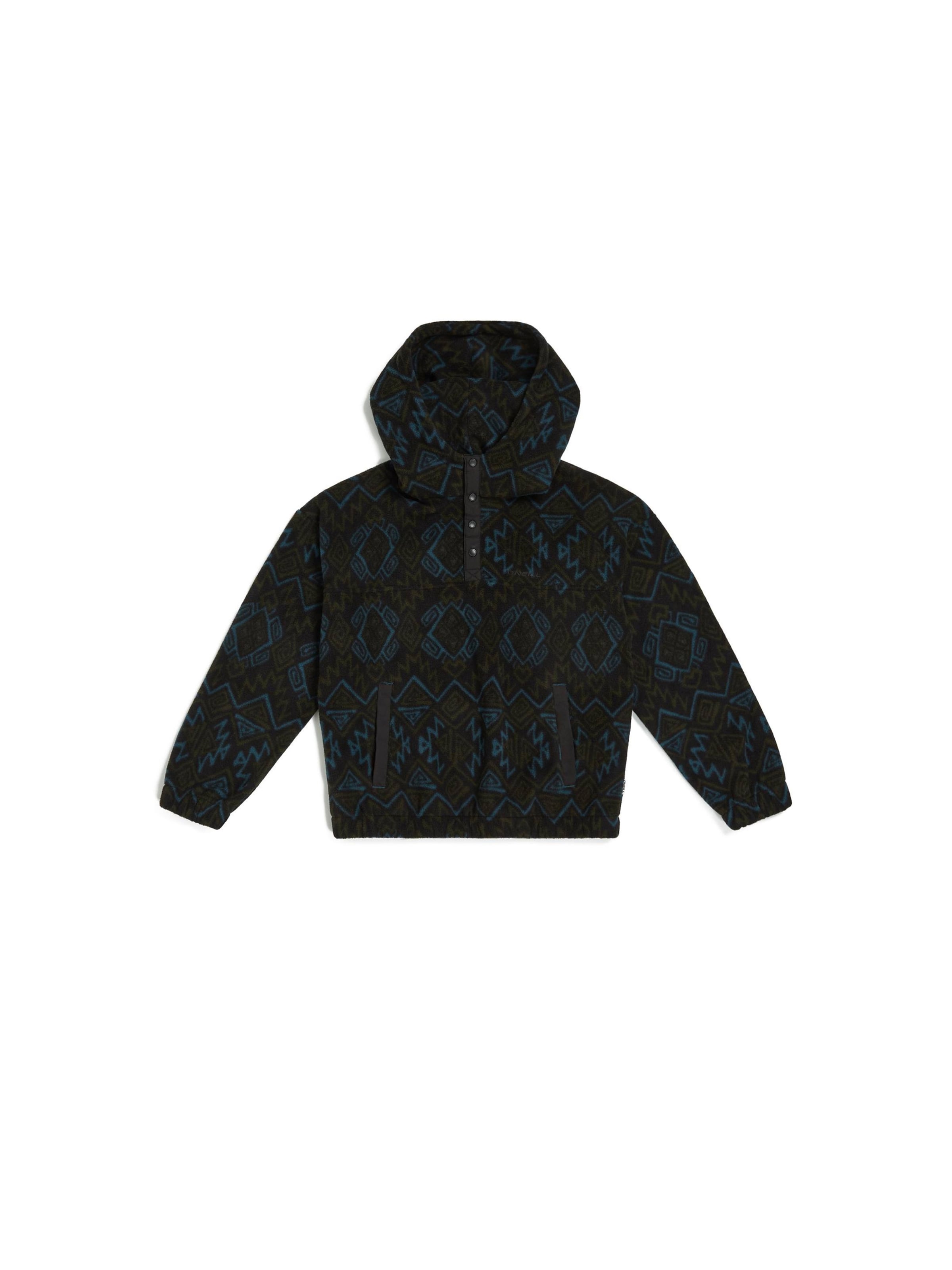 O'NEILL Jopa iz flisa | črna barva: sprednja stran