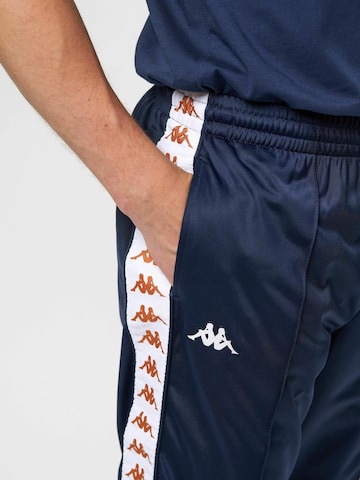Coupe slim Pantalon 'Banda Astoria' KAPPA en bleu