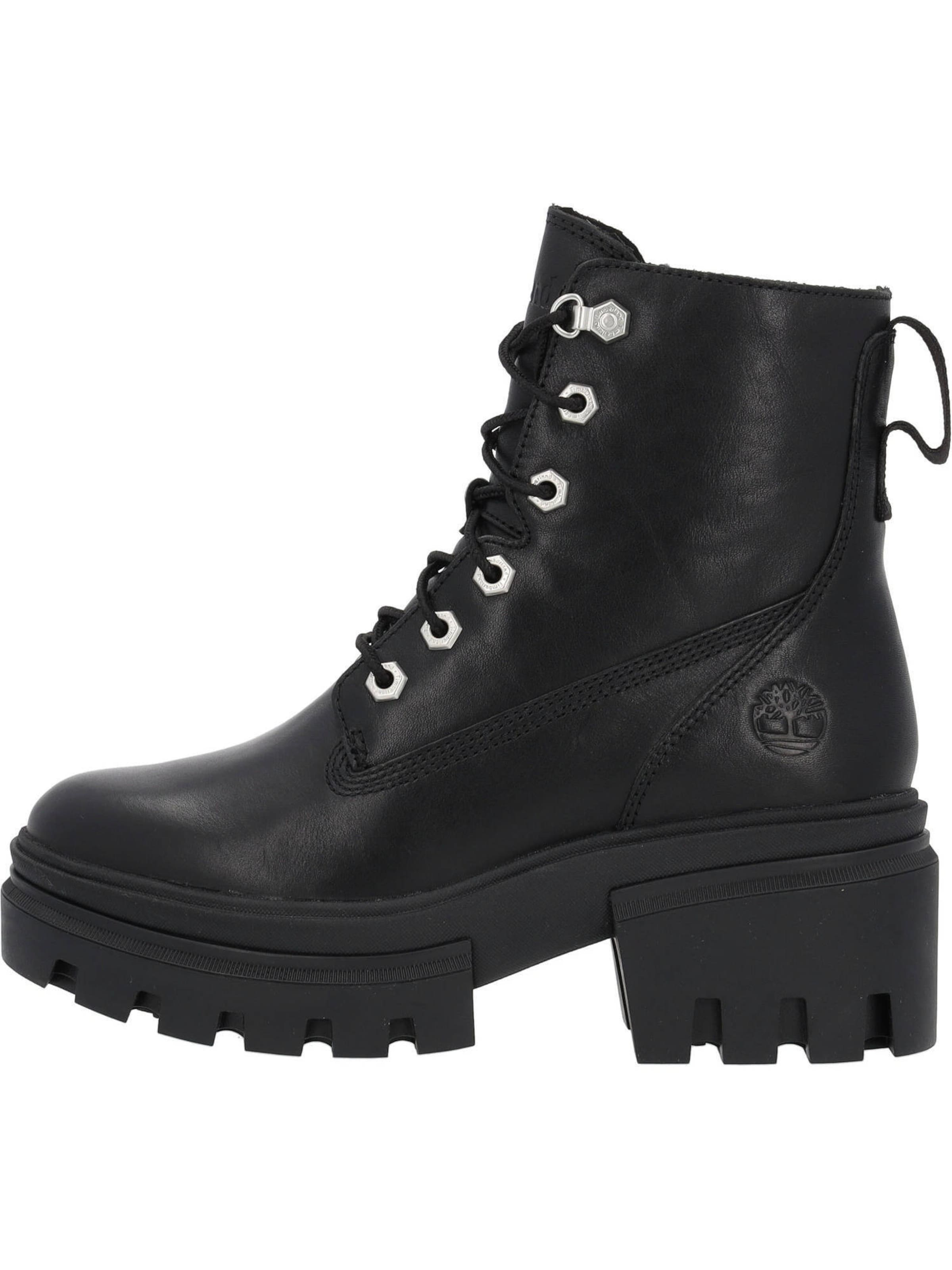 TIMBERLAND Μπότες με κορδόνια 'Everleigh' σε μαύρο