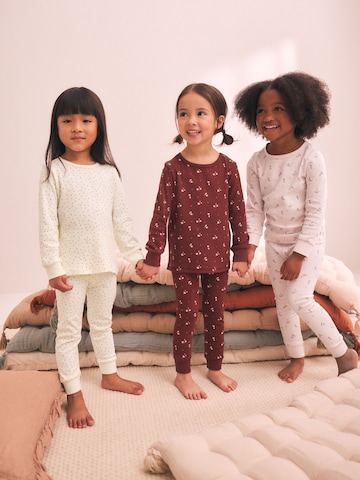 Next - Pijama en marrón: frente