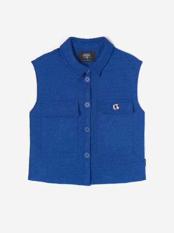 Gilet 'Arley' Le Temps Des Cerises en bleu : devant