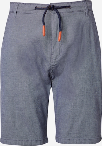 INDICODE JEANS Regular Trousers 'INThon' in Blue: front