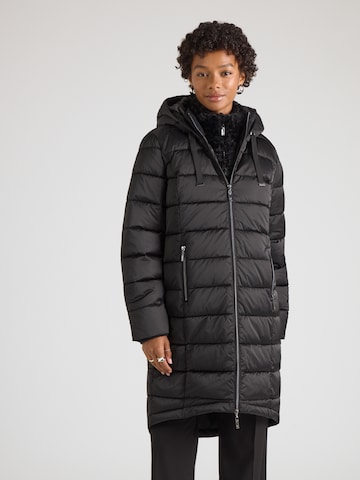 Manteau d’hiver monari en noir : devant