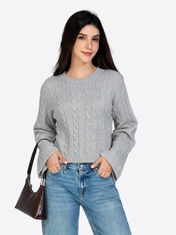 Pullover di Imily Bela in grigio: frontale