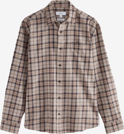 Next Koszula w rozmiarze XS w kolorze beżowy / brokat / ciemnobrązowy / offwhitem, Podgląd produktu