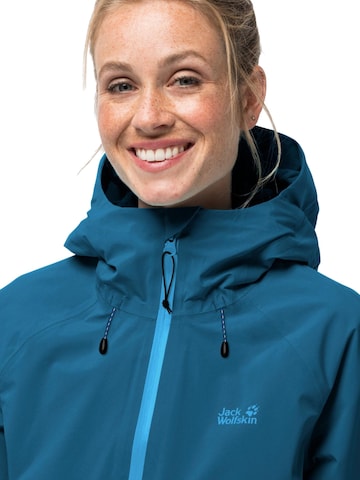 JACK WOLFSKIN Outdoor Jacket 'Highest Peak' in Blue