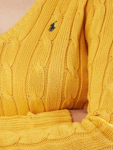 Polo Ralph Lauren Sweater 'KIMBERLY' in Yellow