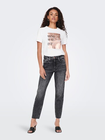 ONLY T-Shirt 'DIANE' in Weiß