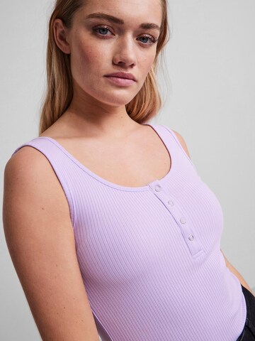 PIECES Top 'Kitte' in Purple