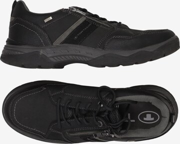 TOM TAILOR DENIM Halbschuh 44 in Schwarz: Vorderseite