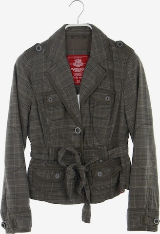 DE.CORP Jacket & Coat in XS in Grey: front