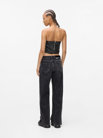 KARL LAGERFELD JEANS Wide leg Τζιν σε μαύρο