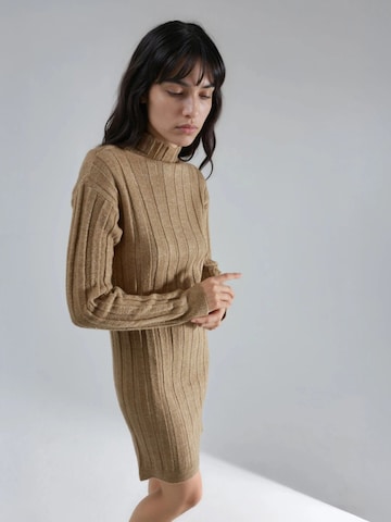 My fashion Knit dress 'Strickkleider' in Beige