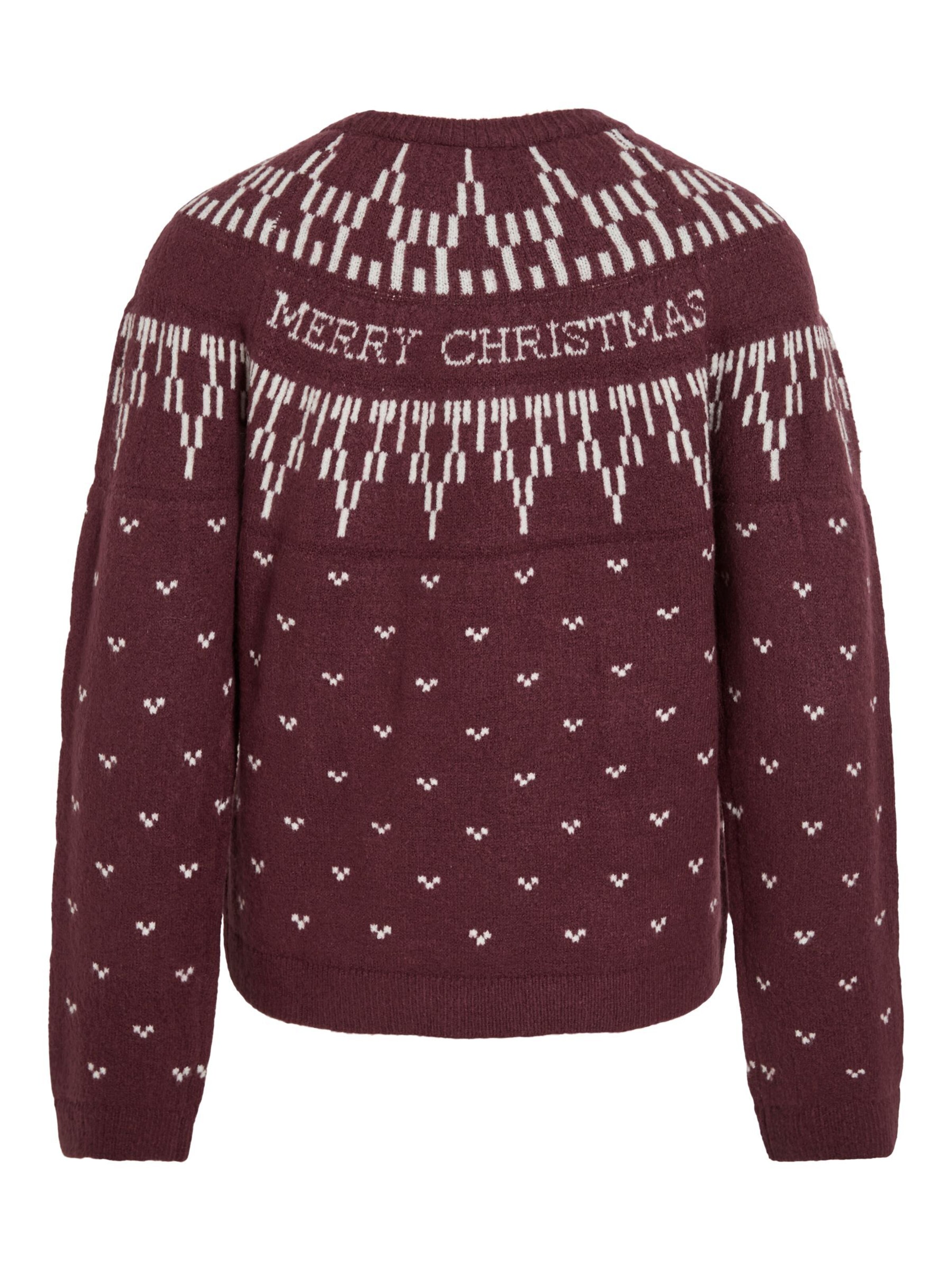 VILA Pullover 'VIKERTY' i rød