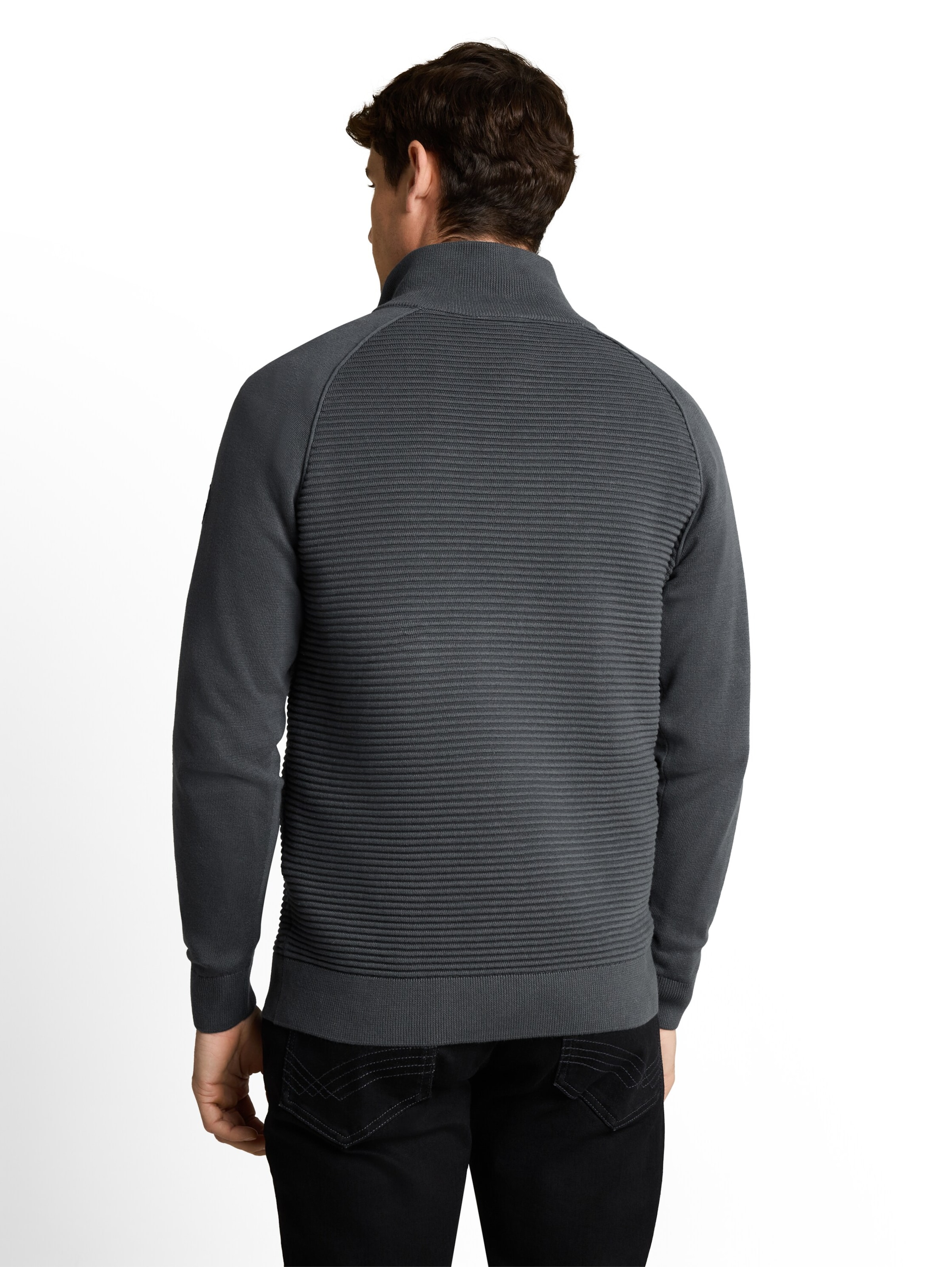 TOM TAILOR Pullover in Grün