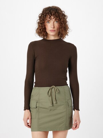 ONLY Sweater 'Emma' in Brown: front