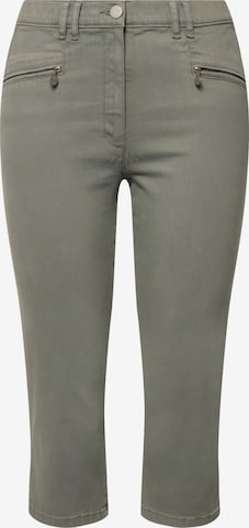 Regular Pantalon Ulla Popken en vert : devant