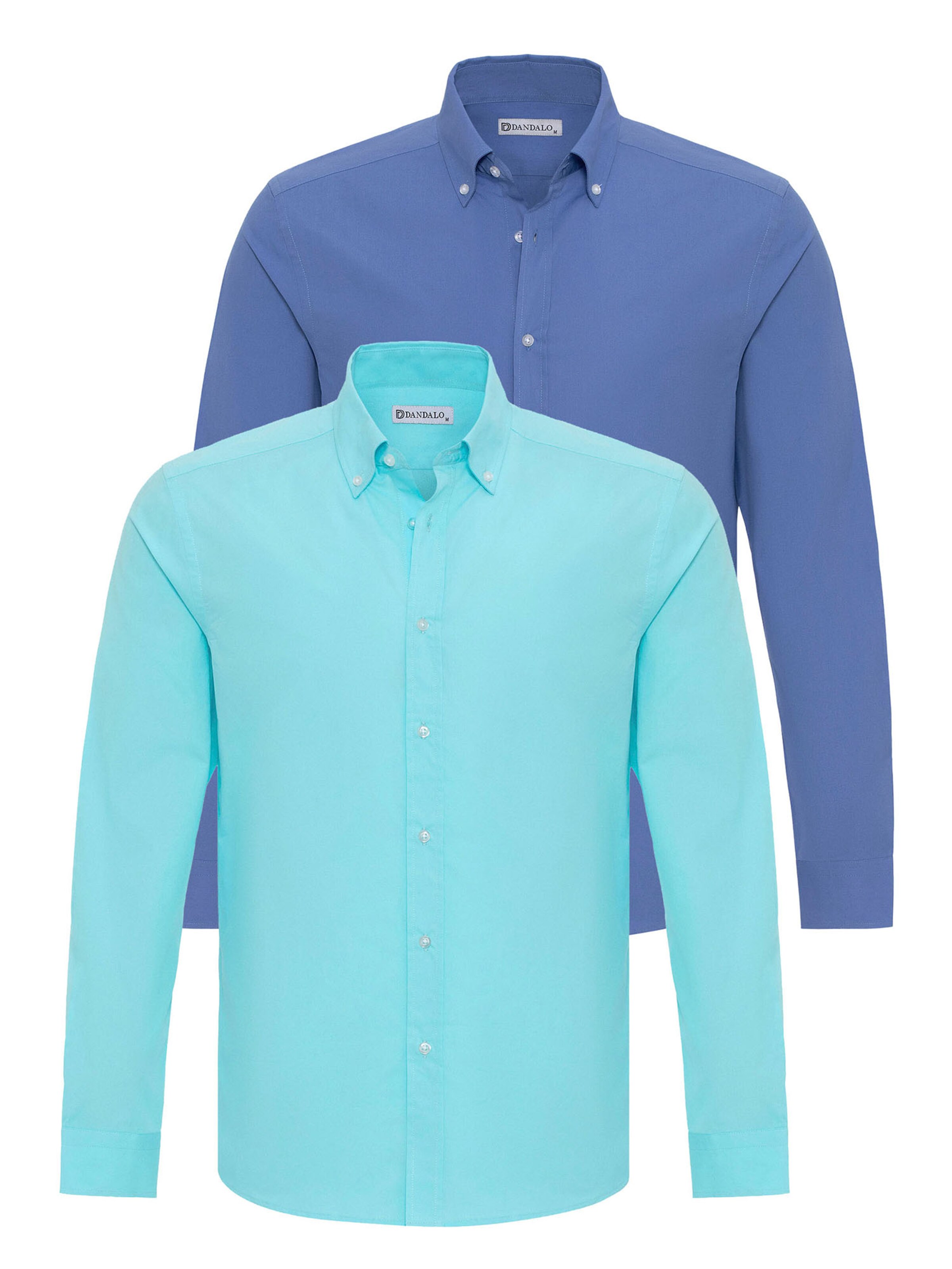 Dandalo Средняя посадка Рубашка в Синий: спереди