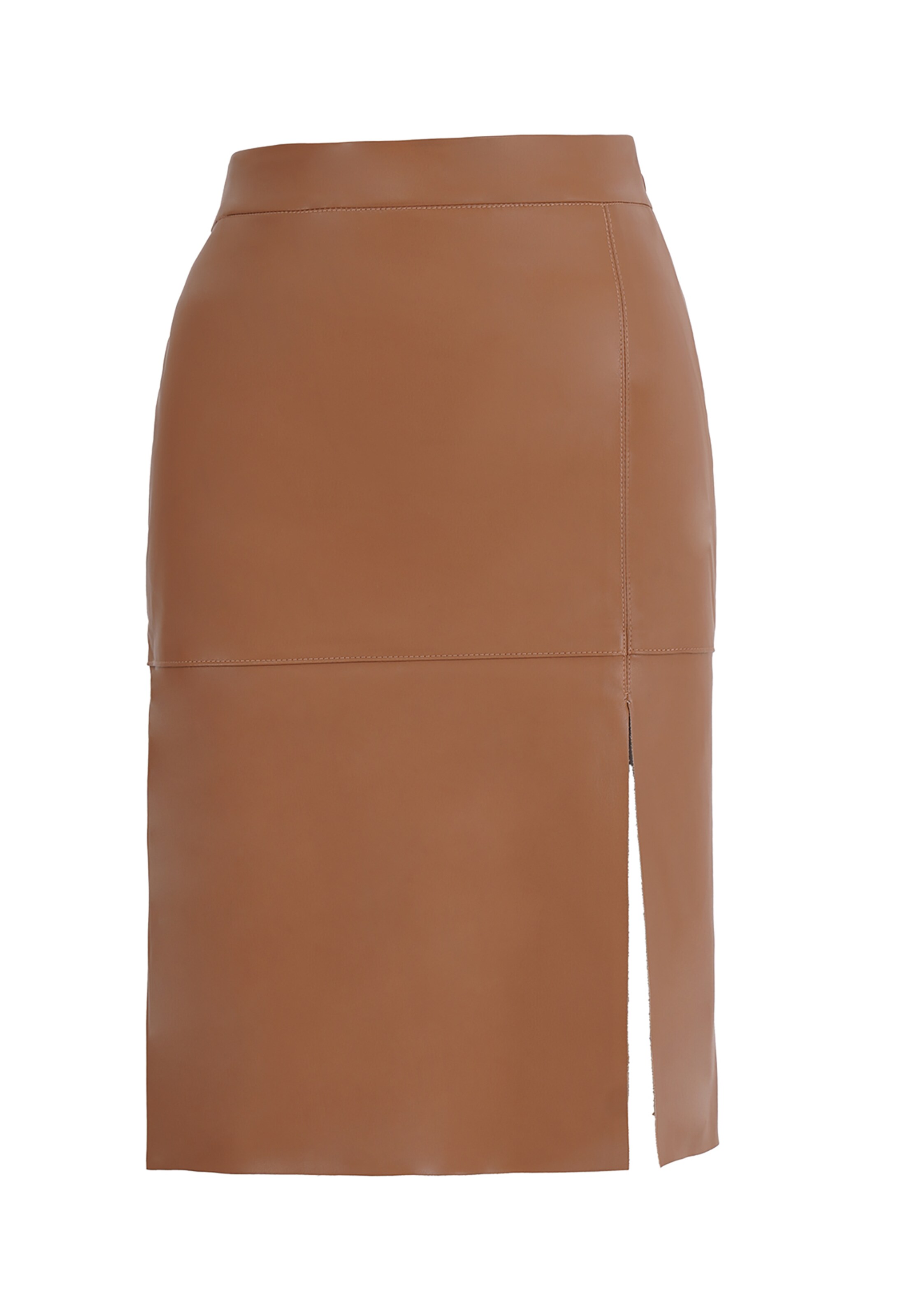 FRESHLIONS Rock 'JASSI' in Braun: Vorderseite