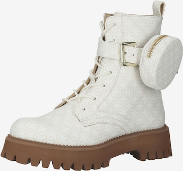 Bottines à lacets ARA en blanc : devant