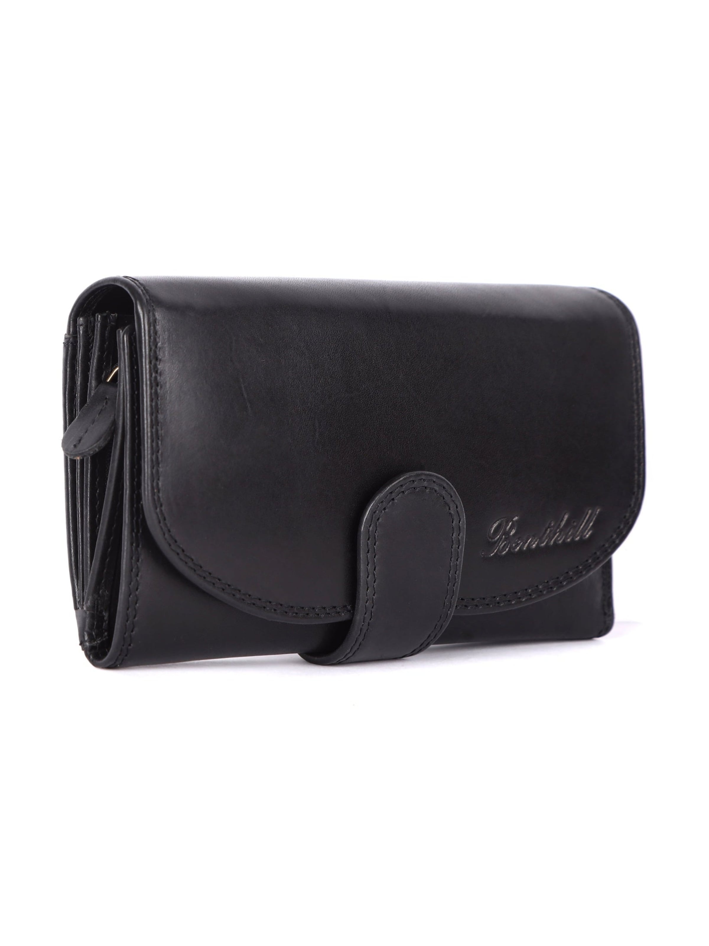Benthill Portemonnaie‌‌‌‌‌‌ in Schwarz: Vorderseite