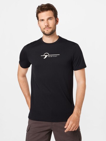 PROTEST Performance Shirt 'LEGUNDI' in Black: front