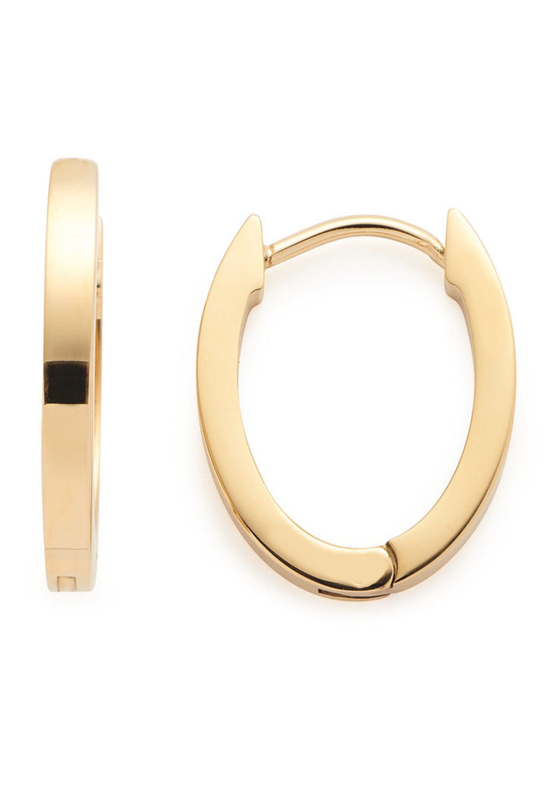 LEONARDO Ohrringe in Gold: Vorderseite