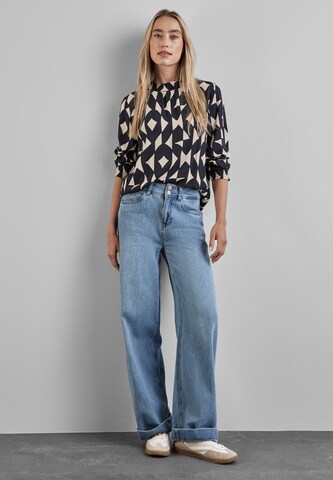 STREET ONE Bluse in Blau