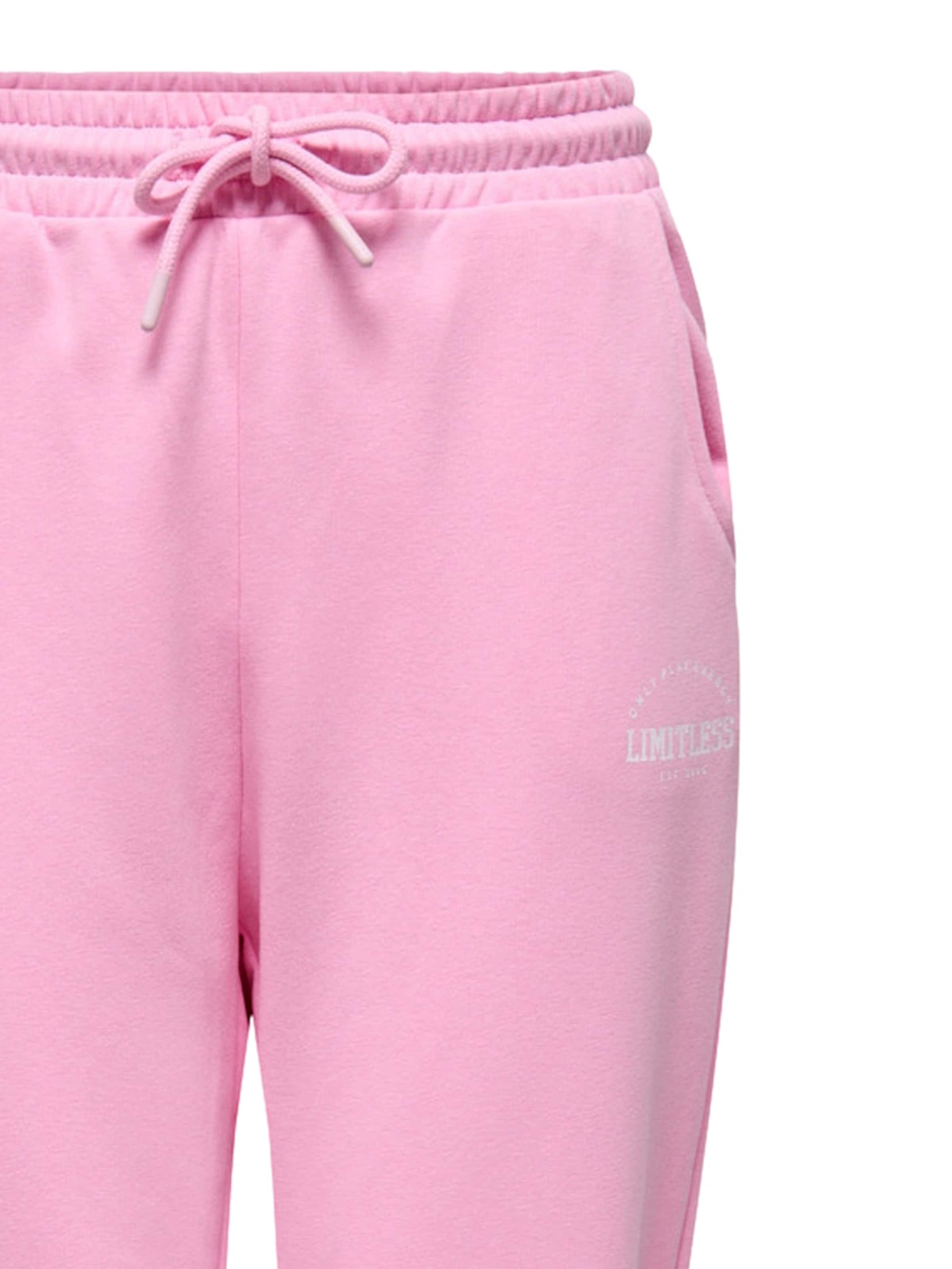 Effilé Pantalon de sport 'ONLCava' ONLY PLAY en rose