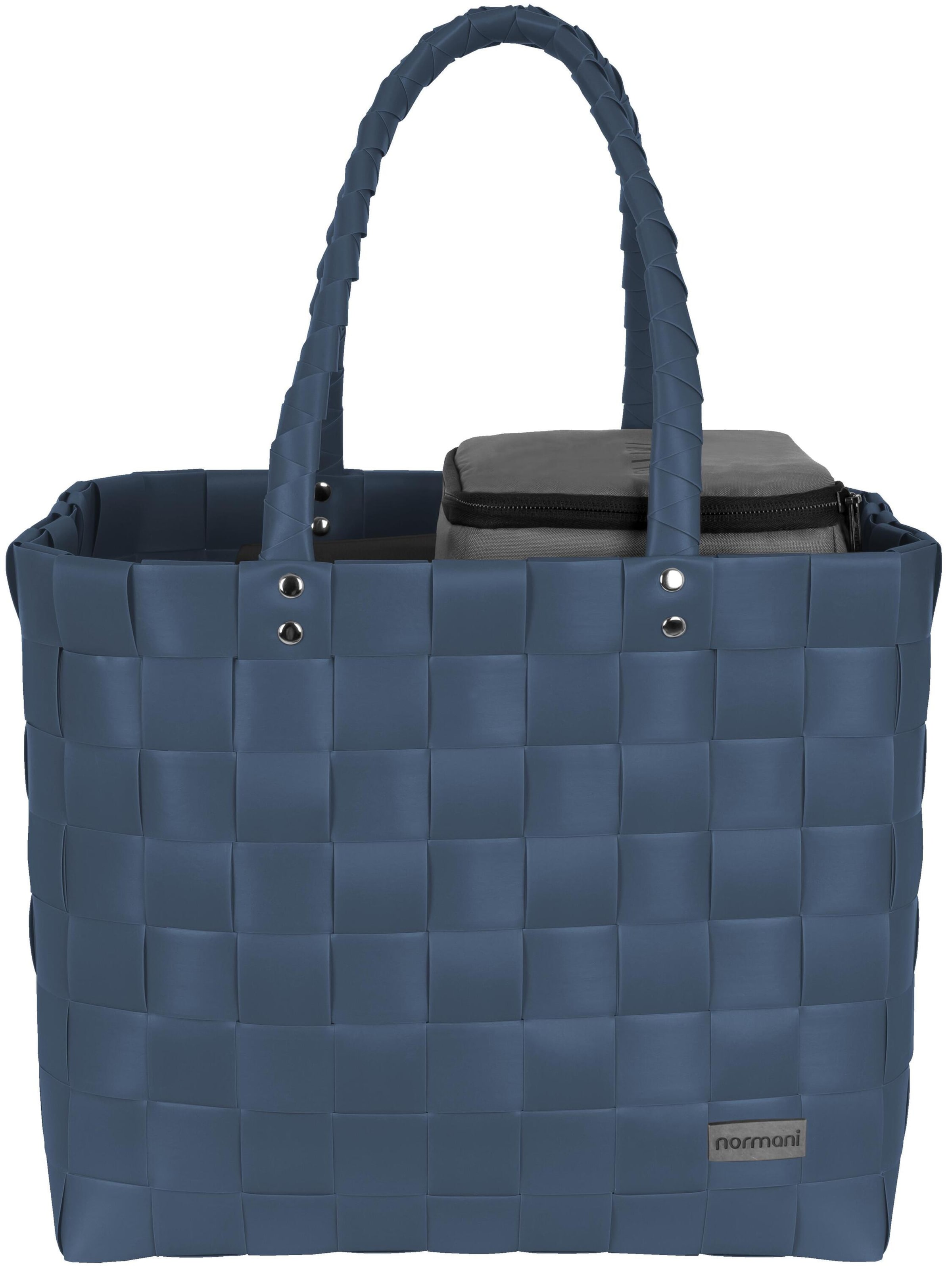 normani Shopper in Blau: Vorderseite