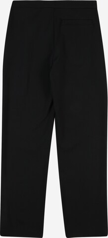 Calvin Klein Jeans Ohlapna forma Hlače | črna barva