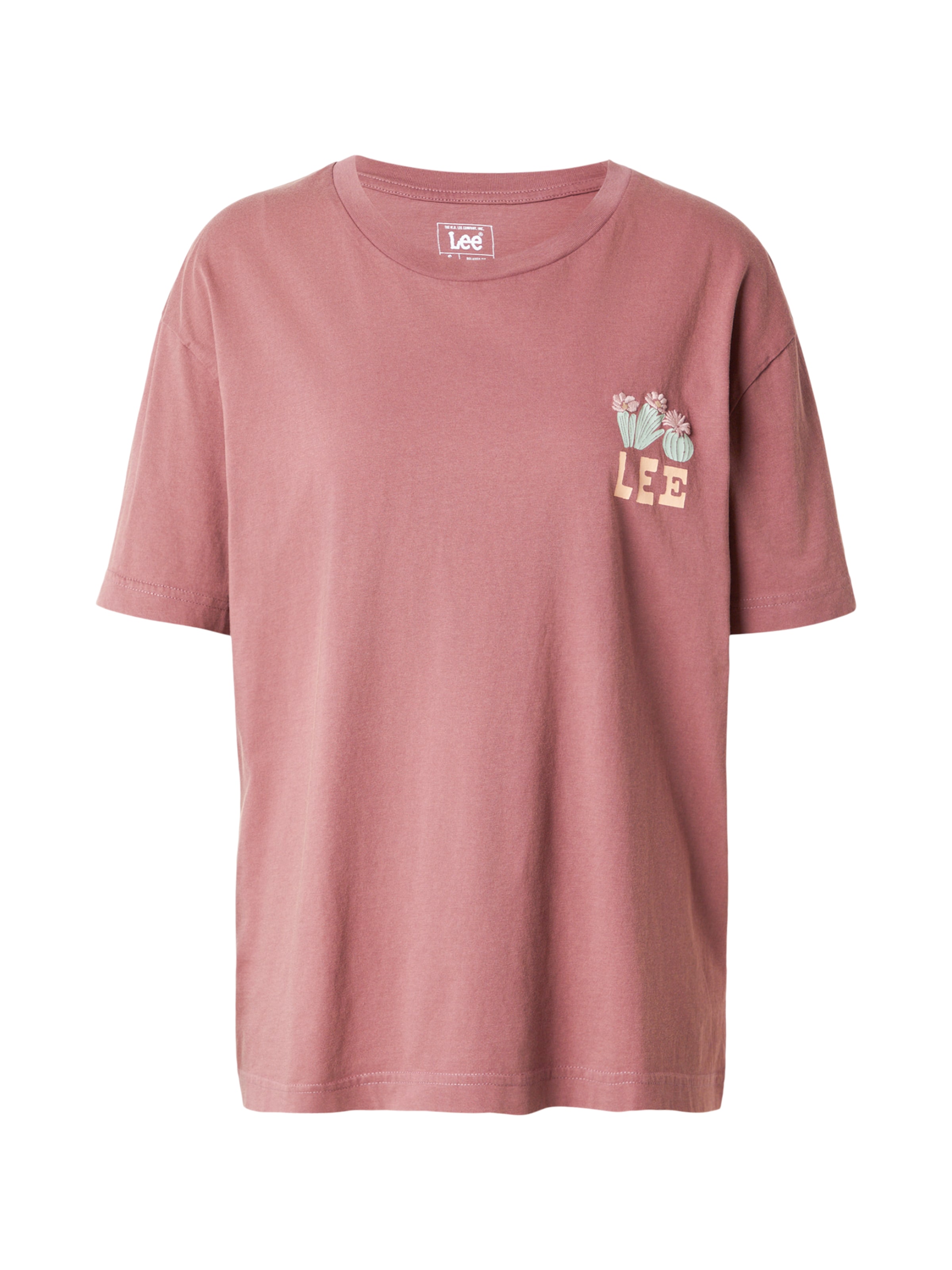 Lee Тениска в червено: отпред