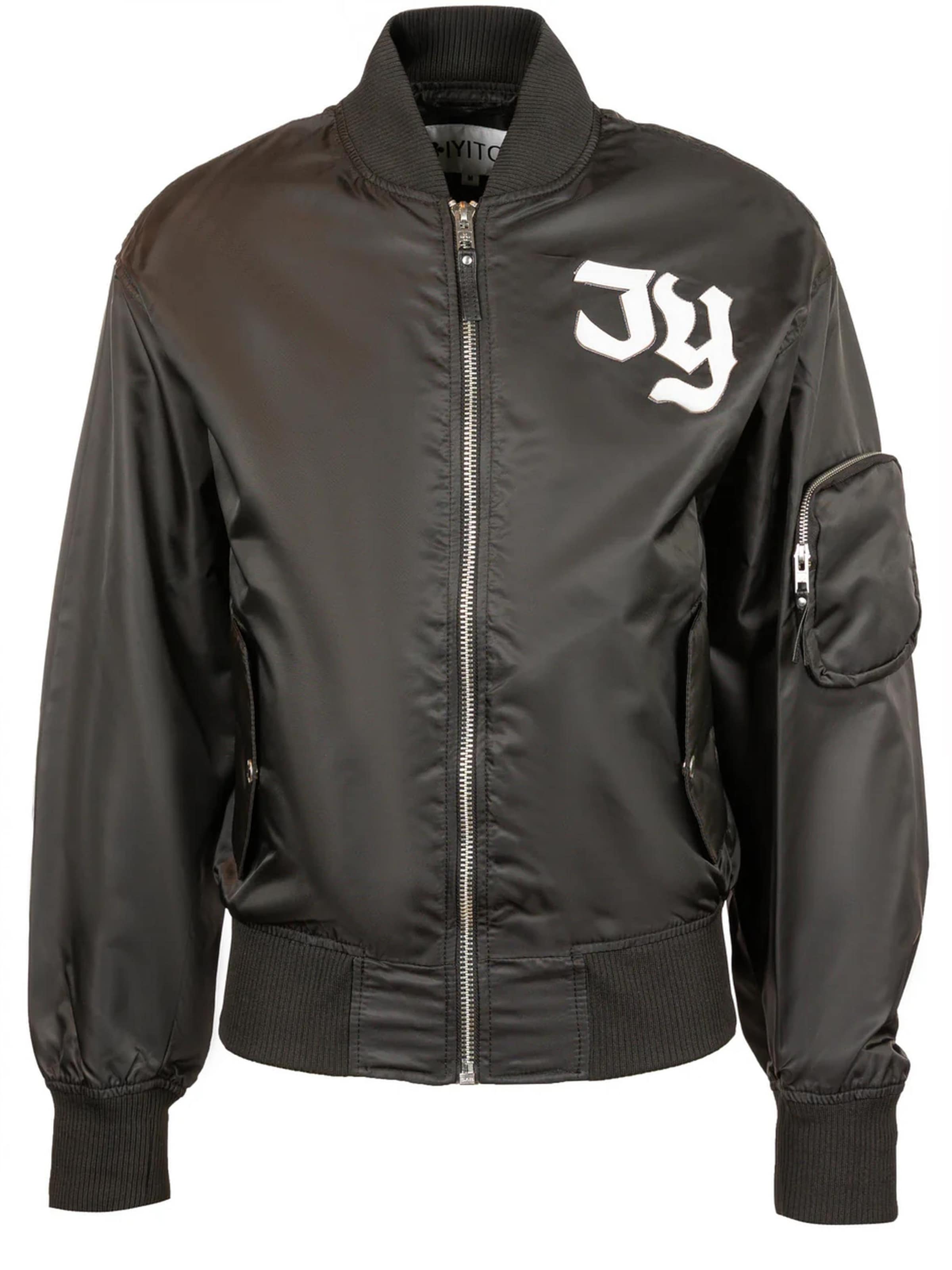 IYITO Übergangsjacke 'IYJulian'‌ in Schwarz: Vorderseite