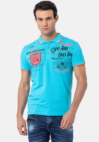 CIPO & BAXX Shirt in Blau: predná strana