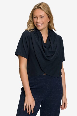 Pull-over Ulla Popken en bleu : devant