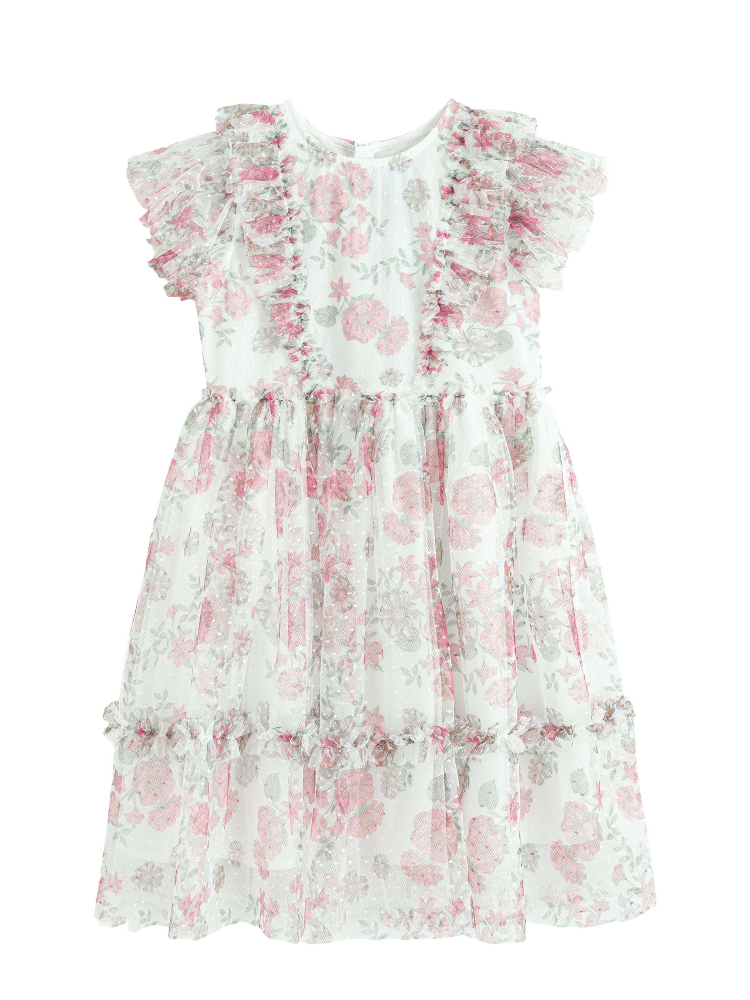 Cool Club Платье в Белый: спереди