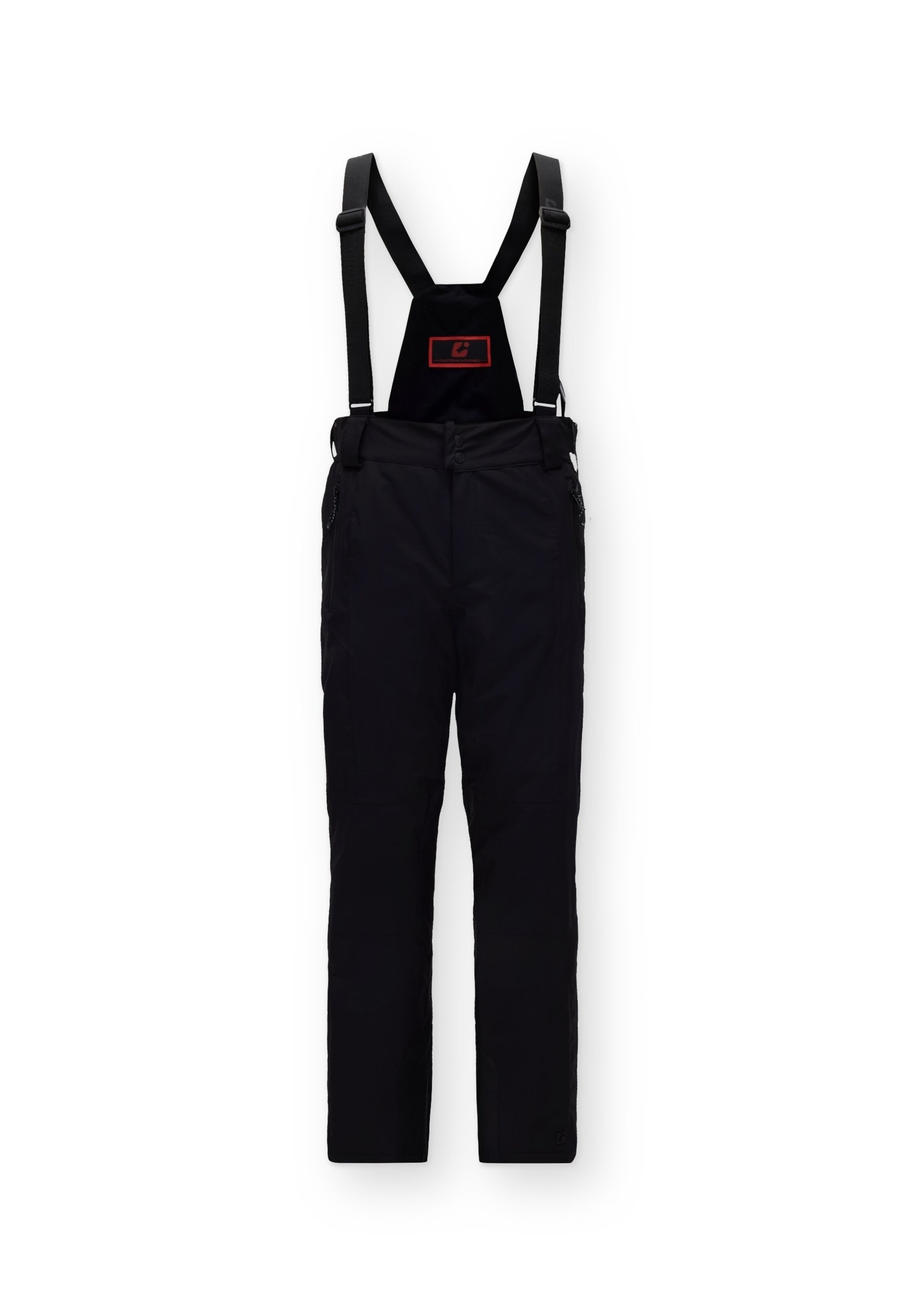 KILLTEC - regular Pantalón de montaña en negro: frente