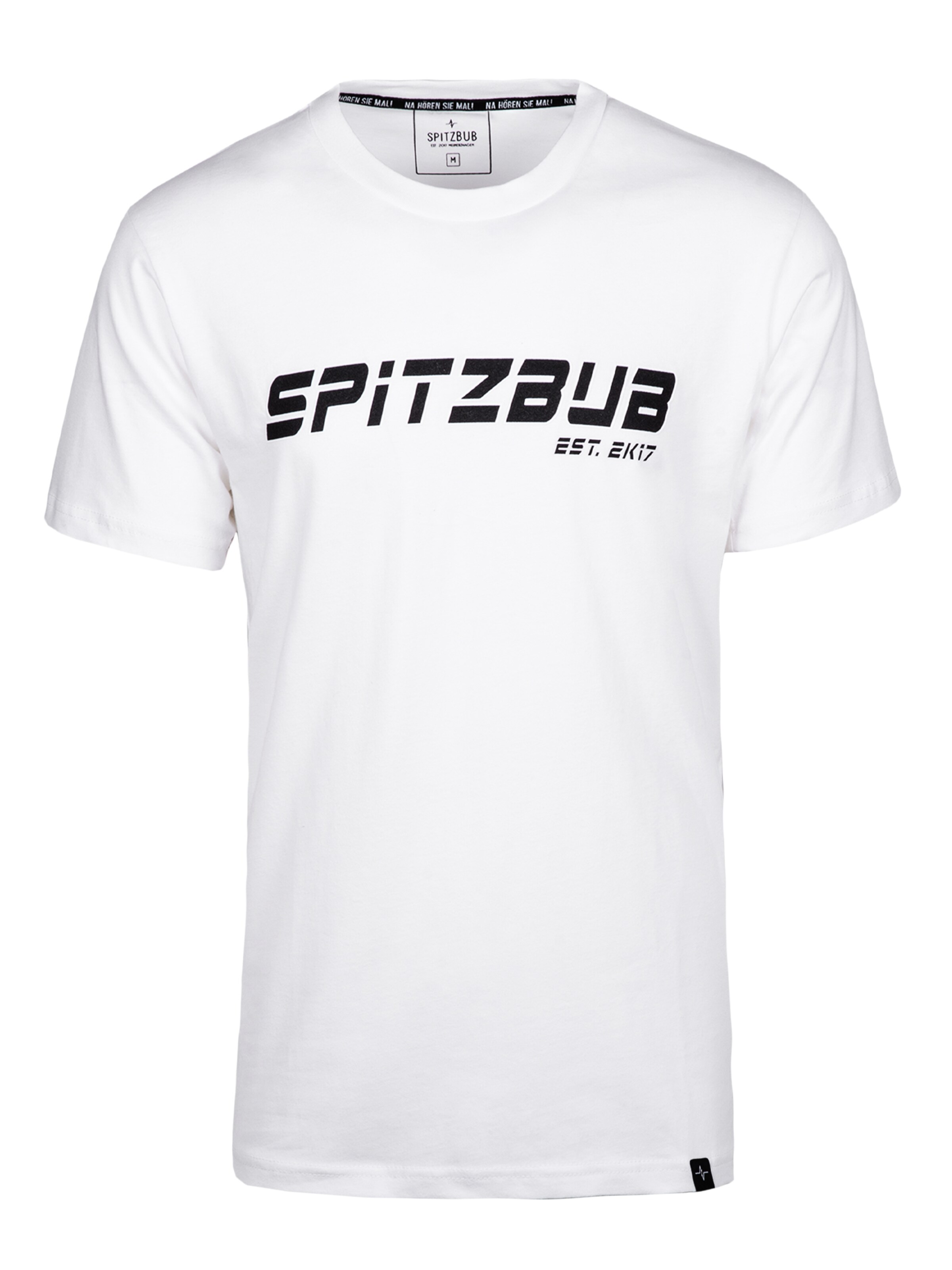 SPITZBUB Shirt 'Julian' in Wit: voorkant