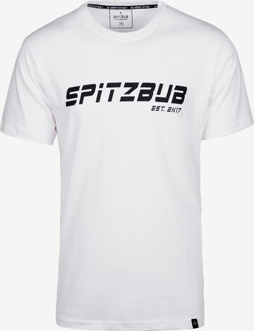 T-Shirt 'Julian' SPITZBUB en blanc : devant