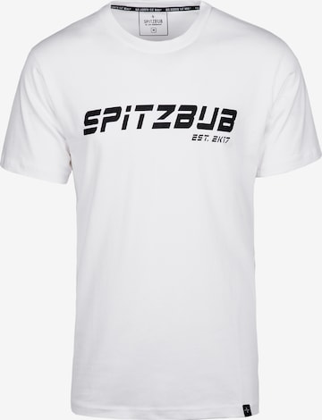 SPITZBUB Shirt 'Julian' in White: front