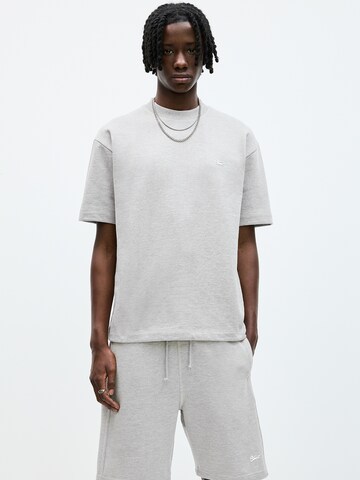 Pull&Bear Mikina 'STWD' - Sivá: predná strana