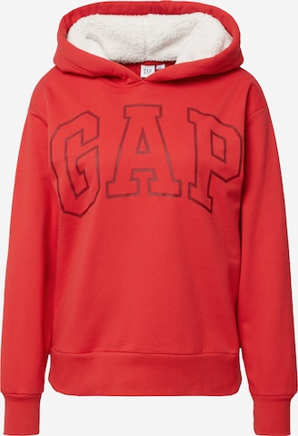 Sweat-shirt GAP en rouge : devant