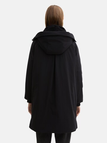TOM TAILOR DENIM Winter parka in Black