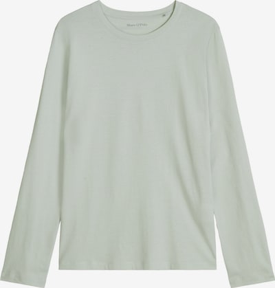 Marc O'Polo Longsleeve ' Classic ' in L in hellgrau / hellgrün, Produktansicht