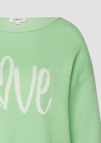 s.Oliver Pullover in Grün