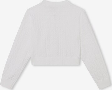 Cardigan Michael Kors Kids en blanc