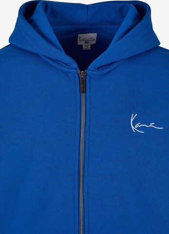 Karl Kani Zip-Up Hoodie in Blue