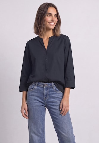 STREET ONE Blouse in Blue: front