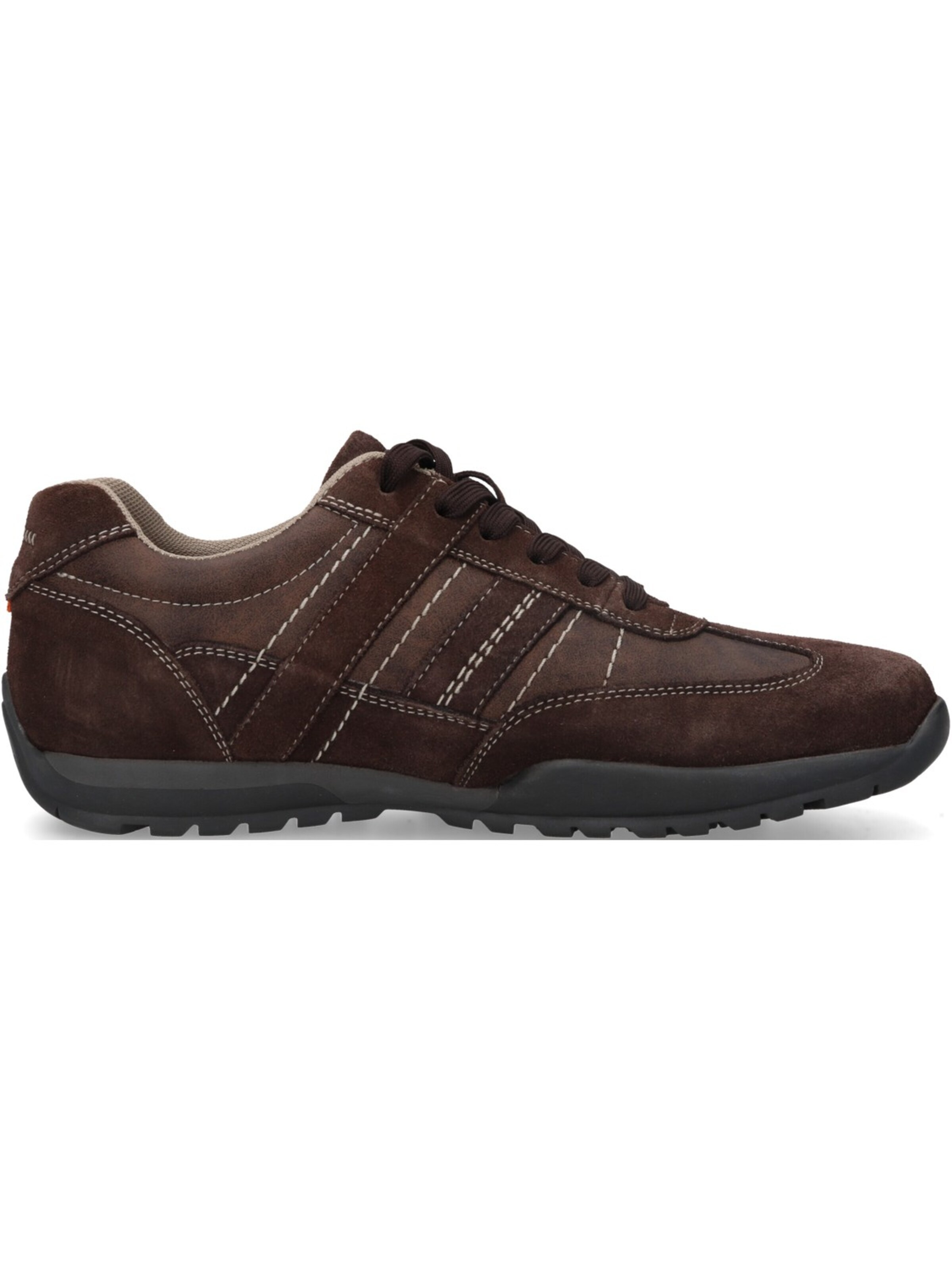 Dockers Sneakers 'Dockers Dockers Herren Halbschuh Leder Cafe' in Brown: front