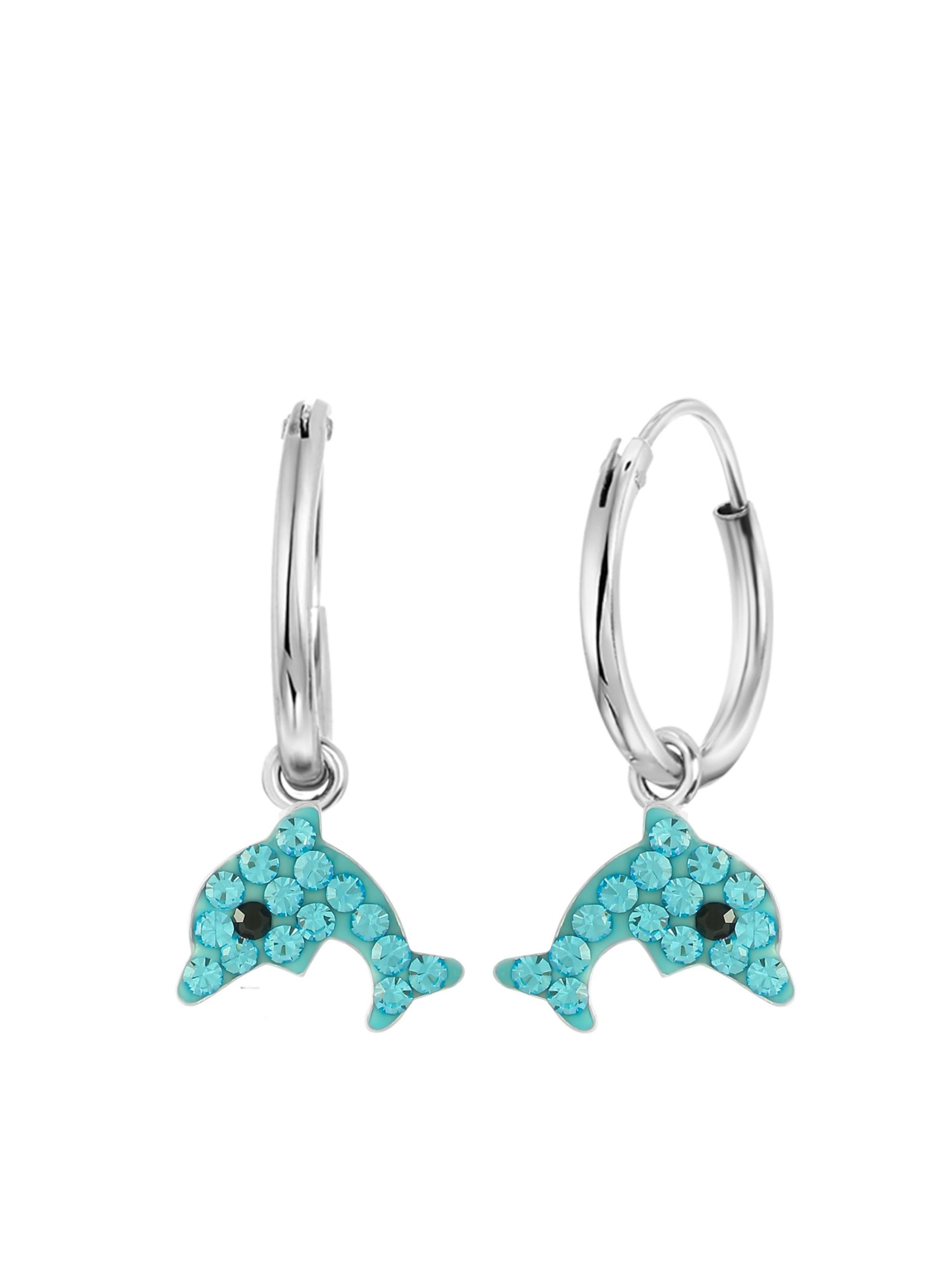 Lucardi Earrings 'Statement' in Silver: front